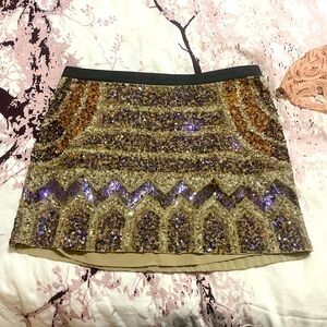 Club Monaco sparkle skirt